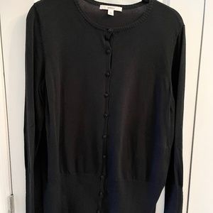 Merona XL Black Cardigan